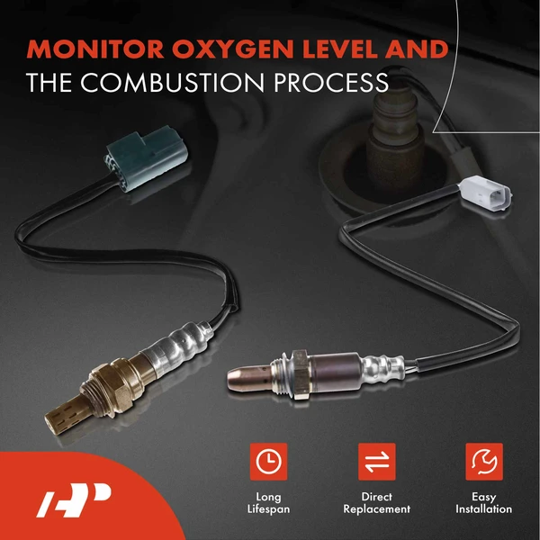 2-Pc Oxygen Sensor Upstream & Downstream 4-Pin A-Premium APOS1235
