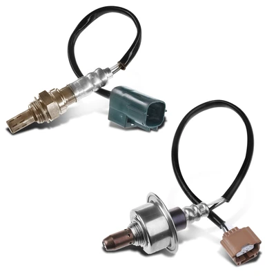 2 Pcs Upstream & Downstream O2 Oxygen Sensor