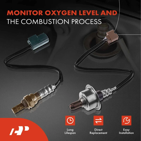2-Pc Oxygen Sensor Upstream & Downstream 4-Pin A-Premium APOS0917