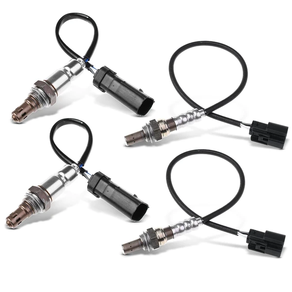 2011-2017 Ford F-150 4-Pc Oxygen Sensor Upstream & Downstream 6(Upstream); 4(Downstream)-Pin A-Premium APOS0921