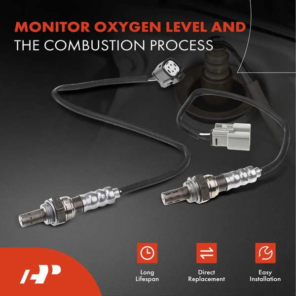 2-Pc Oxygen Sensor Upstream & Downstream 4-Pin A-Premium APOS1795