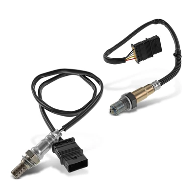 2 Pcs Upstream & Downstream O2 Oxygen Sensor