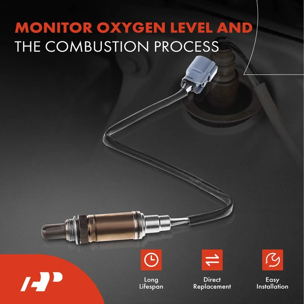 2-Pc Oxygen Sensor Downstream Driver & Passenger 4-Pin A-Premium APOS0922