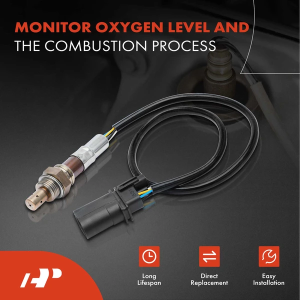 2-Pc Oxygen Sensor Upstream Driver & Passenger 6-Pin A-Premium APOS1022