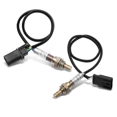 2 Pcs Upstream & Downstream O2 Oxygen Sensor
