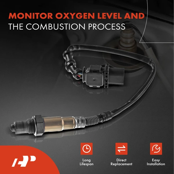 2-Pc Oxygen Sensor Upstream Driver & Passenger 6-Pin A-Premium APOS1248