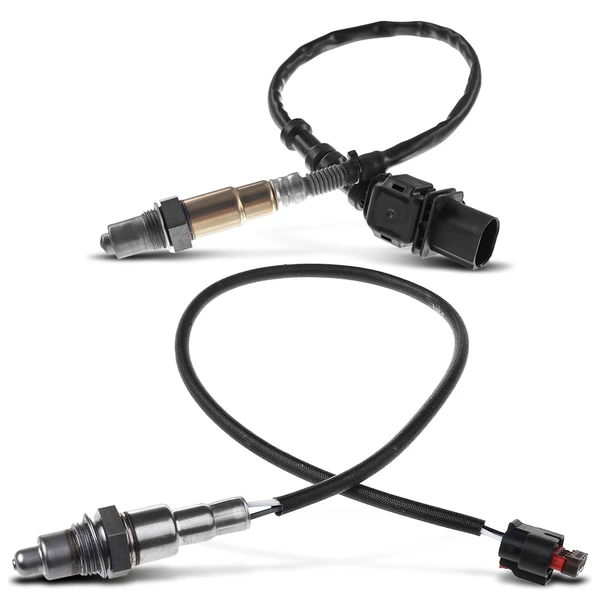 2015-2017 Ford Edge 2-Pc Oxygen Sensor Upstream & Downstream 6(Upstream); 4(Downstream)-Pin A-Premium APOS0925