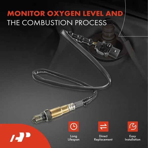 2-Pc Oxygen Sensor Upstream & Downstream 6(Upstream); 4(Downstream)-Pin A-Premium APOS1256