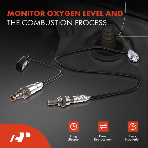 2-Pc Oxygen Sensor Upstream & Downstream 6(Upstream); 4(Downstream)-Pin A-Premium APOS1258