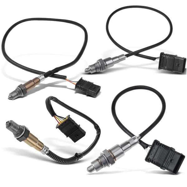 4-Pc Oxygen Sensor Upstream & Downstream 5(Upstream), 4(Downstream)-Pin A-Premium APOS1806