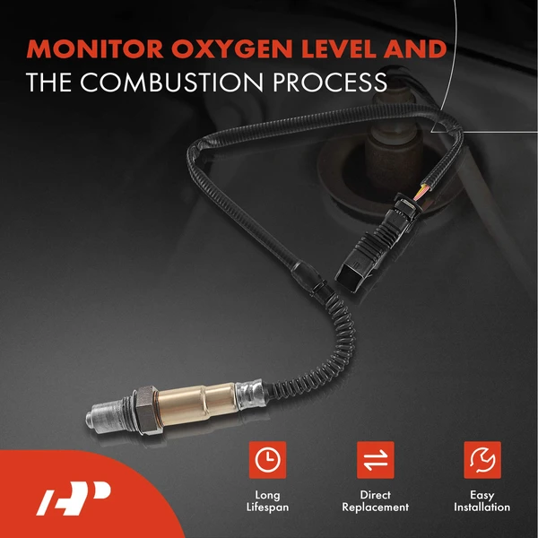 4-Pc Oxygen Sensor Upstream & Downstream 5(Upstream), 4(Downstream)-Pin A-Premium APOS1806