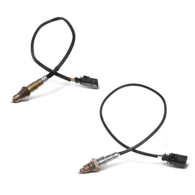 2 Pcs Upstream & Downstream O2 Oxygen Sensor