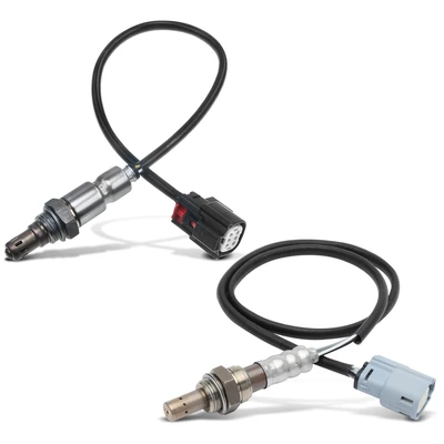 2 Pcs Upstream & Downstream O2 Oxygen Sensor