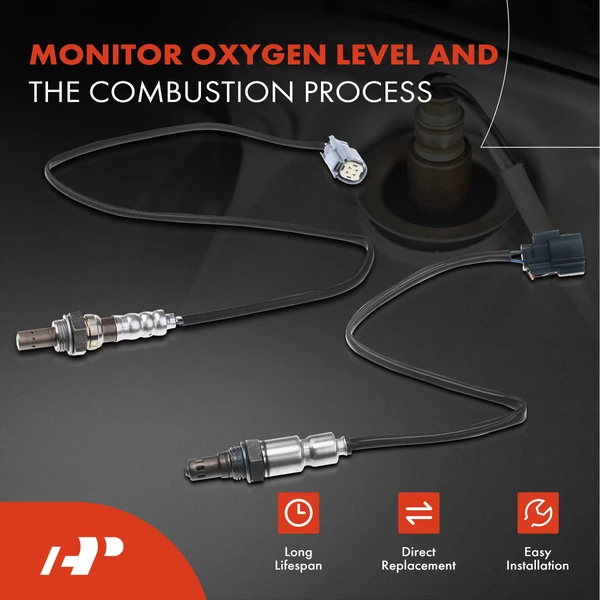 2-Pc Oxygen Sensor Upstream & Downstream 5(Upstream); 4(Downstream)-Pin A-Premium APOS1264