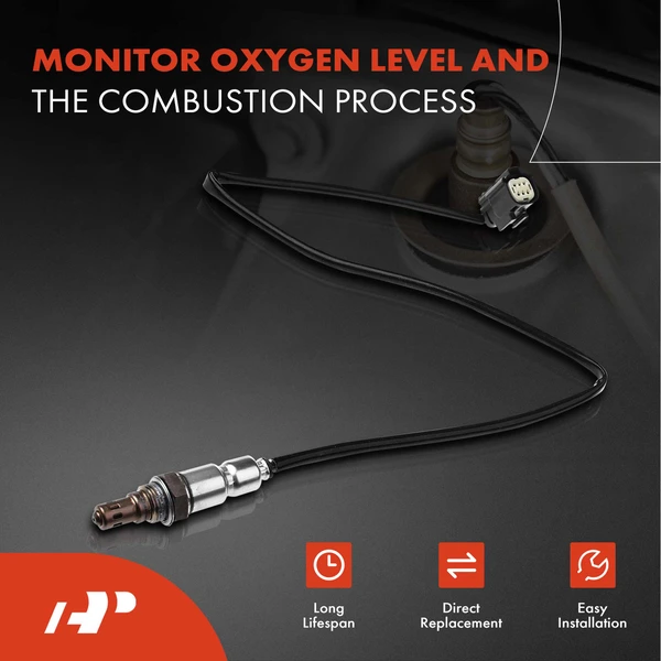 2-Pc Oxygen Sensor Upstream Driver & Passenger 5-Pin A-Premium APOS1732