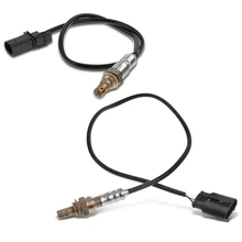 2 Pcs Upstream & Downstream O2 Oxygen Sensor for 2015-2019 Fiat 500
