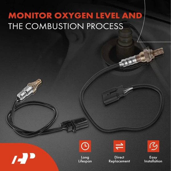 2-Pc Oxygen Sensor Upstream & Downstream 6(Upstream); 4(Downstream)-Pin A-Premium APOS1269