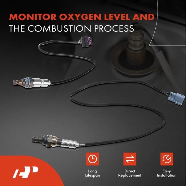 2-Pc Oxygen Sensor Upstream & Downstream 5(Upstream); 4(Downstream)-Pin A-Premium APOS1274