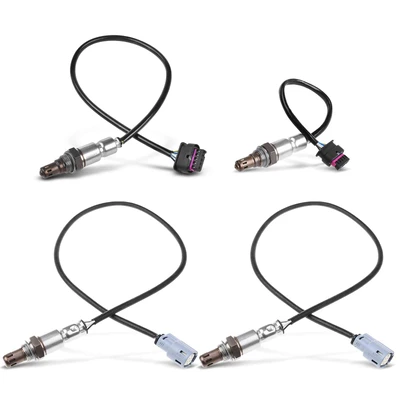 4pc Oxygen Sensor Upstream & Downstream 5(Upstream); 5(Upstream); 4(Downstream)-Pin A-Premium APOS1273