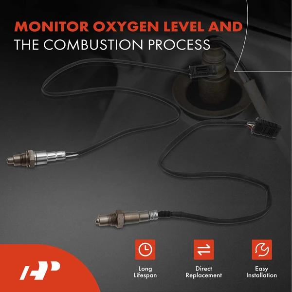 4-Pc Oxygen Sensor Upstream & Downstream 5(Upstream); 4(Downstream)-Pin A-Premium APOS1281