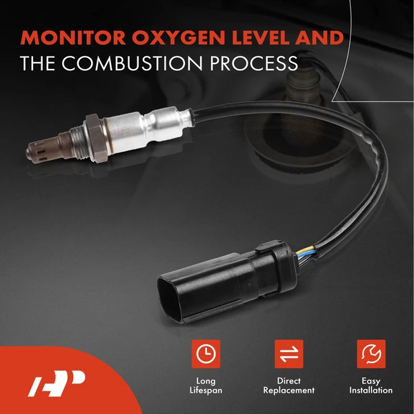 2-Pc Oxygen Sensor Upstream Driver & Passenger 6-Pin A-Premium APOS1027