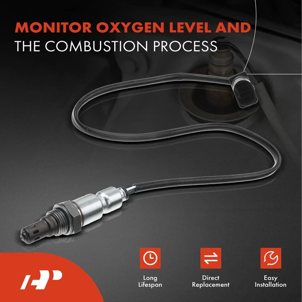2-Pc Oxygen Sensor Upstream Driver & Passenger 6-Pin A-Premium APOS1283