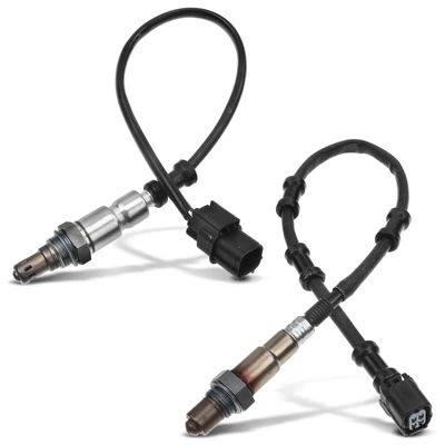 2 Pcs Upstream & Downstream O2 Oxygen Sensor