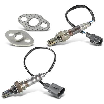 2 Pcs Upstream & Downstream O2 Oxygen Sensor