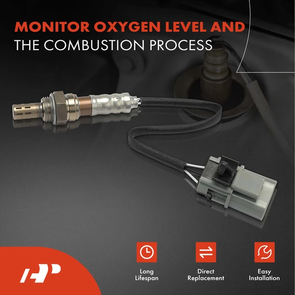 2-Pc Oxygen Sensor Upstream & Downstream 3(Upstream); 4(Downstream)-Pin A-Premium APOS1442