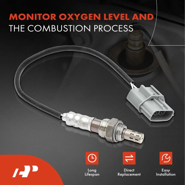 2-Pc Oxygen Sensor Upstream Front & Rear 3-Pin A-Premium APOS0961