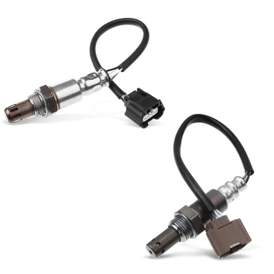 2 Pcs Upstream & Downstream O2 Oxygen Sensor