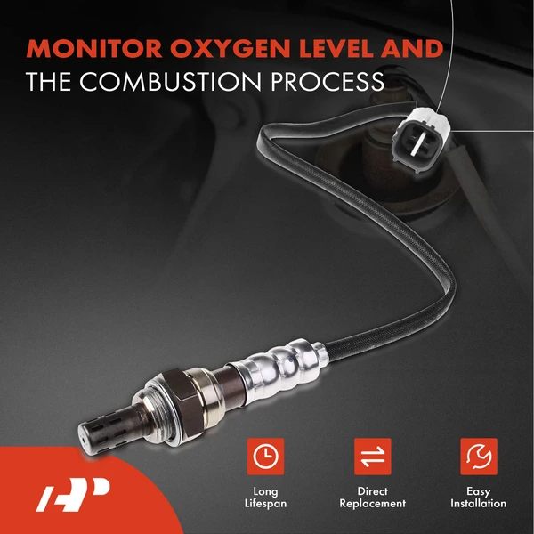 2-Pc Oxygen Sensor Upstream & Downstream 4-Pin A-Premium APOS1313