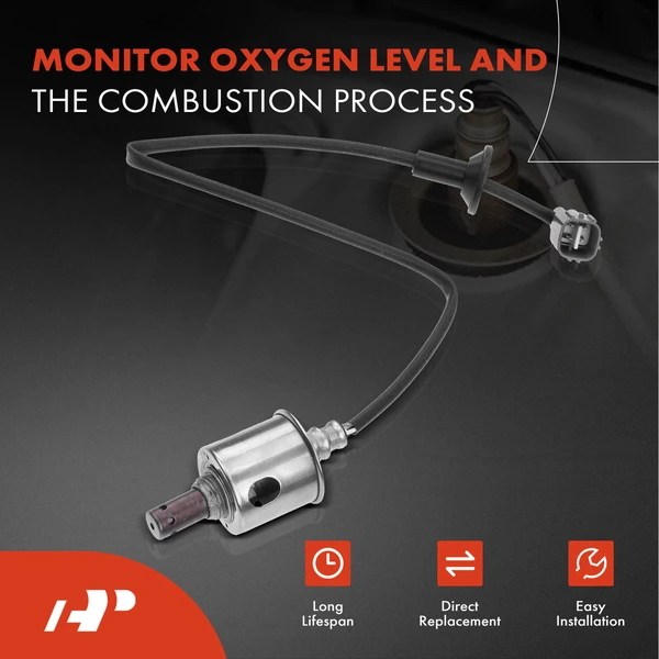 2-Pc Oxygen Sensor Downstream Driver & Passenger 4-Pin A-Premium APOS1033