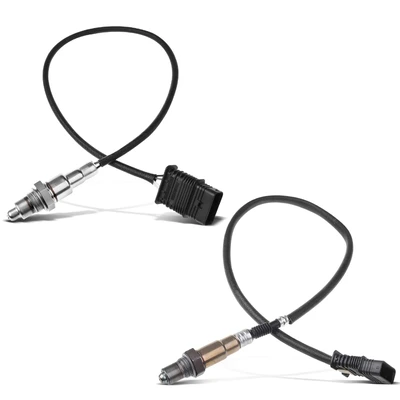 2 Pcs Upstream & Downstream O2 Oxygen Sensor