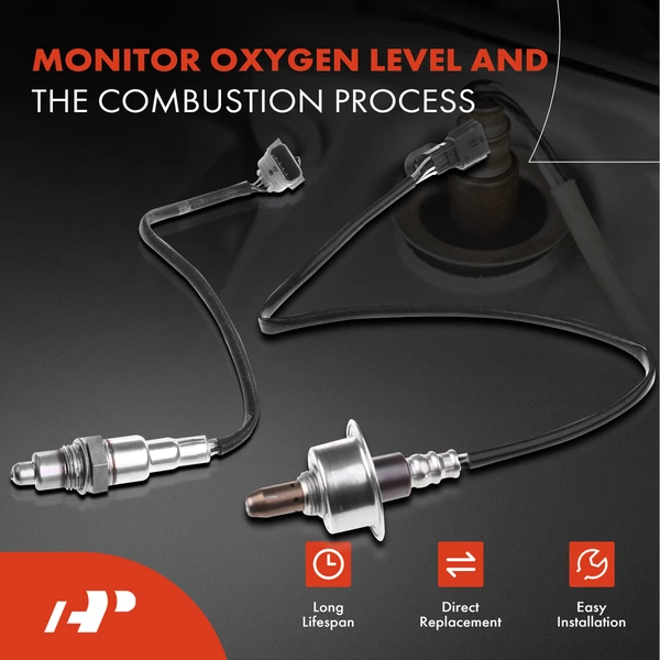 2-Pc Oxygen Sensor Upstream & Downstream 4-Pin A-Premium APOS1327