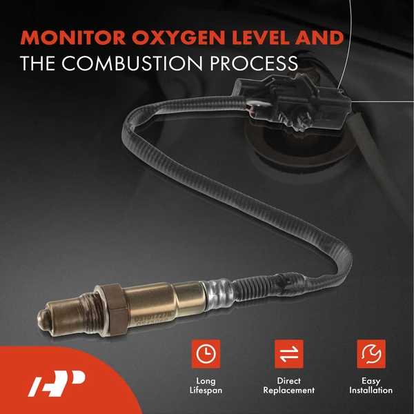 2-Pc Oxygen Sensor Upstream 6-Pin A-Premium APOS1034