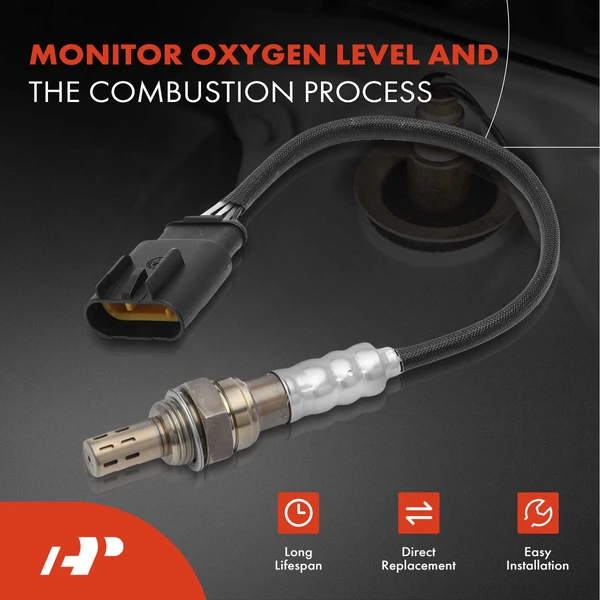 2-Pc Oxygen Sensor Upstream & Downstream 6(Upstream); 4(Downstream)-Pin A-Premium APOS1780