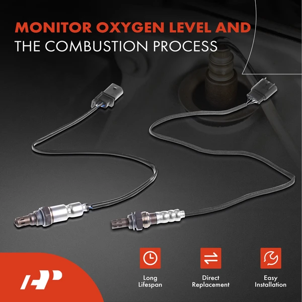 2-Pc Oxygen Sensor Upstream & Downstream 6(Upstream); 4(Downstream)-Pin A-Premium APOS1292