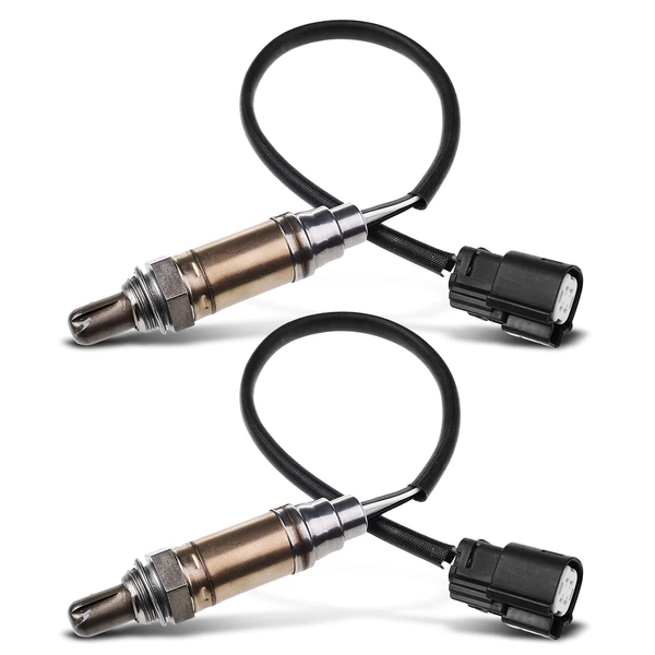 2-Pc Oxygen Sensor Downstream Driver & Passenger 4-Pin A-Premium APOS1029