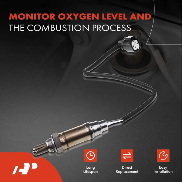 2-Pc Oxygen Sensor Downstream Driver & Passenger 4-Pin A-Premium APOS1029