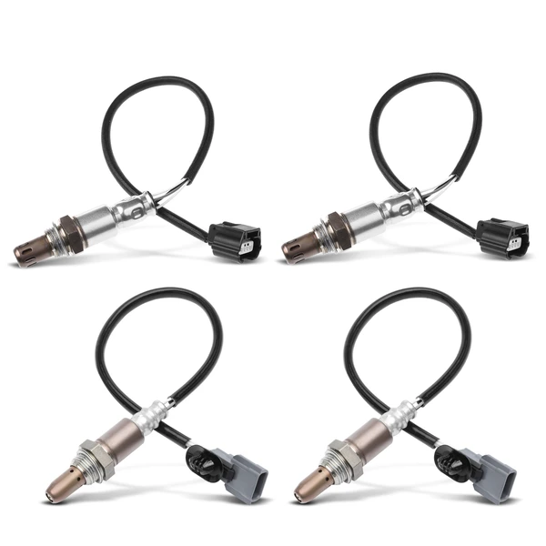 2014-2019 INFINITI Q70 4-Pc Oxygen Sensor Upstream & Downstream 4-Pin A-Premium APOS1298