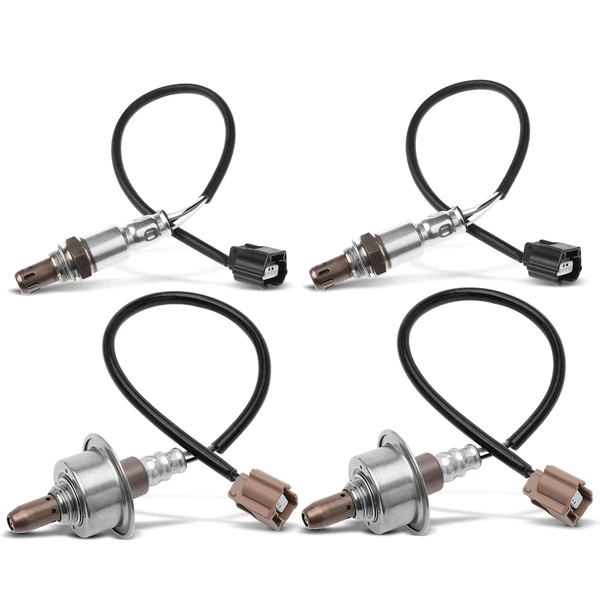 2014-2015 INFINITI Q60 4-Pc Oxygen Sensor Upstream & Downstream 4-Pin A-Premium APOS1297