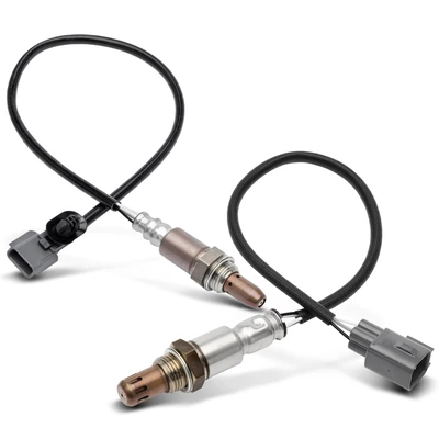 2 Pcs Upstream & Downstream O2 Oxygen Sensor