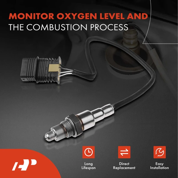 2-Pc Oxygen Sensor 4-Pin A-Premium APOS1616