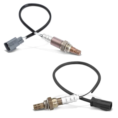 2 Pcs Upstream & Downstream O2 Oxygen Sensor
