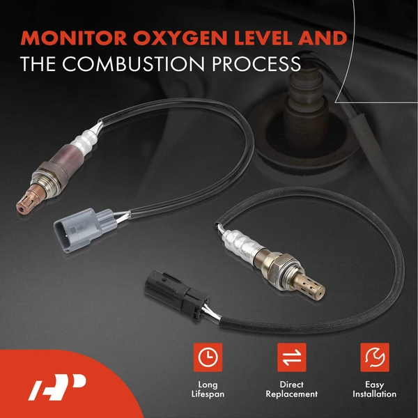 2-Pc Oxygen Sensor Upstream & Downstream 4-Pin A-Premium APOS1304