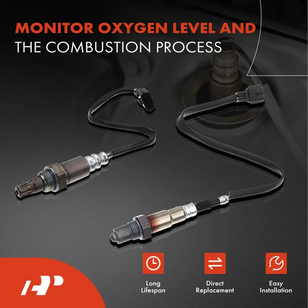 2-Pc Oxygen Sensor Upstream & Downstream 4-Pin A-Premium APOS1305