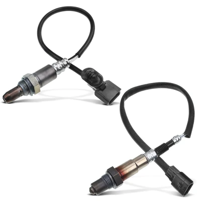 2 Pcs Upstream & Downstream O2 Oxygen Sensor