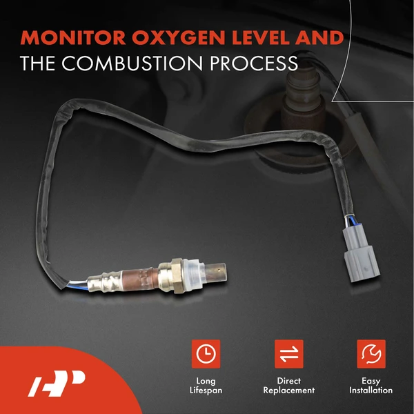 2-Pc Oxygen Sensor Upstream Driver & Passenger 4-Pin A-Premium APOS1036
