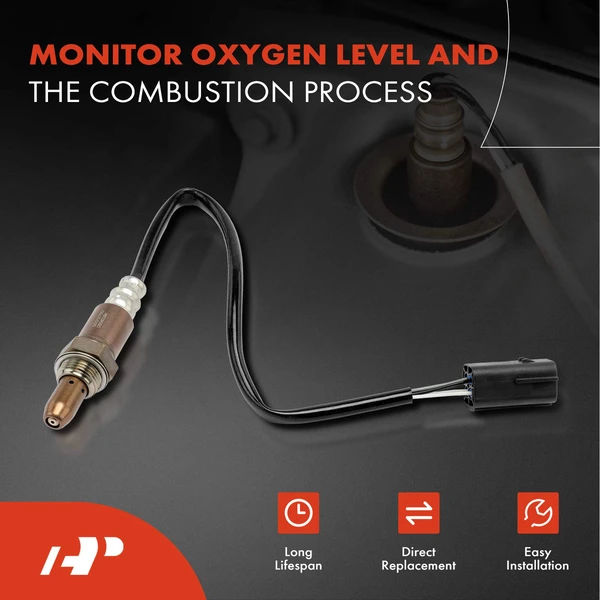 2-Pc Oxygen Sensor 4-Pin A-Premium APOS1038